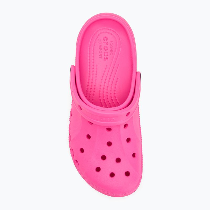 Klapki Crocs Baya Platform Clog electric pink 6