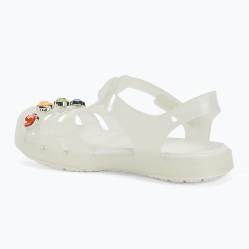 Sandały dziecięce Crocs Isabella Charm Toddler white 3