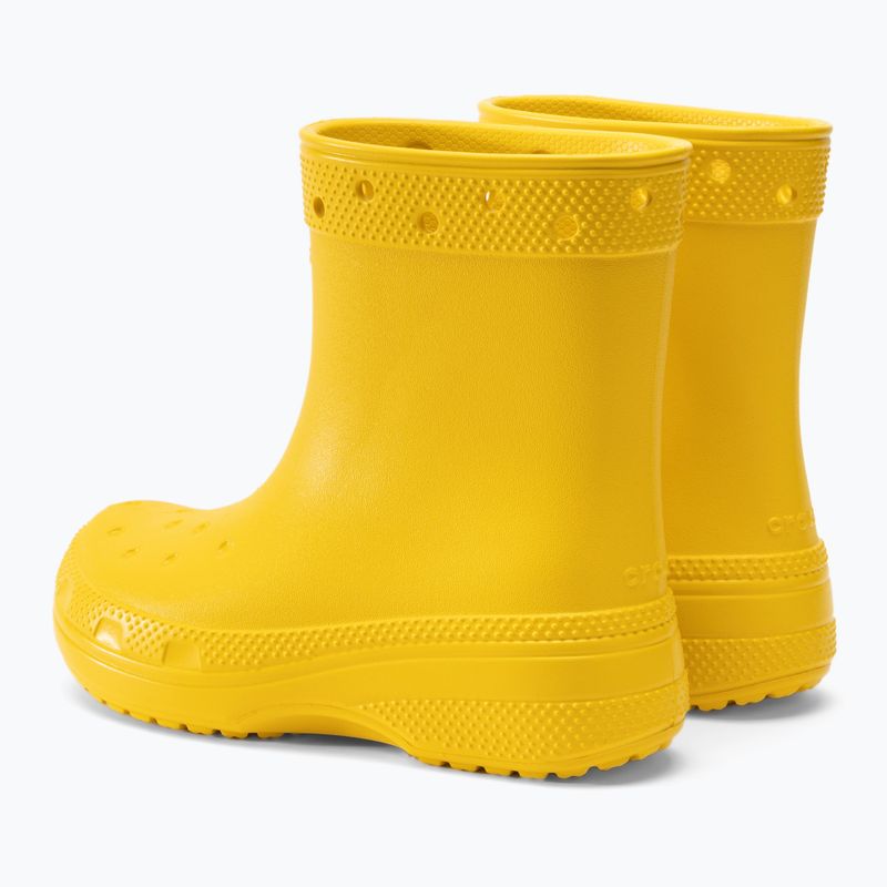 Kalosze dziecięce Crocs Classic Boot Kids sunflower 3