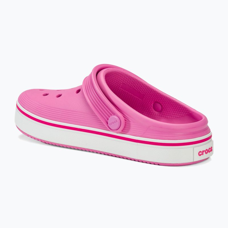 Klapki dziecięce Crocs Crocband Clean Off Court Clog Kids taffy pink 4