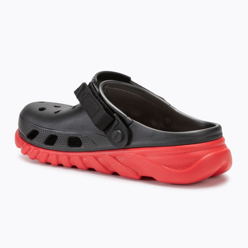 Klapki Crocs Duet Max II Clog black/varsity red 4