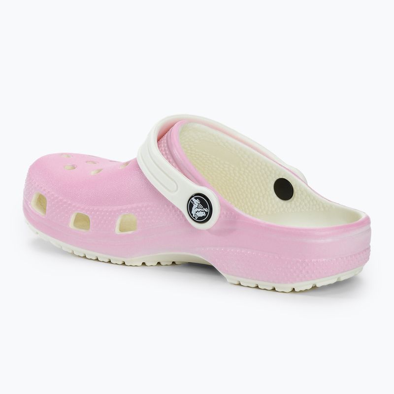 Klapki dziecięce Crocs Classic Glow in the Dark flamingo 4