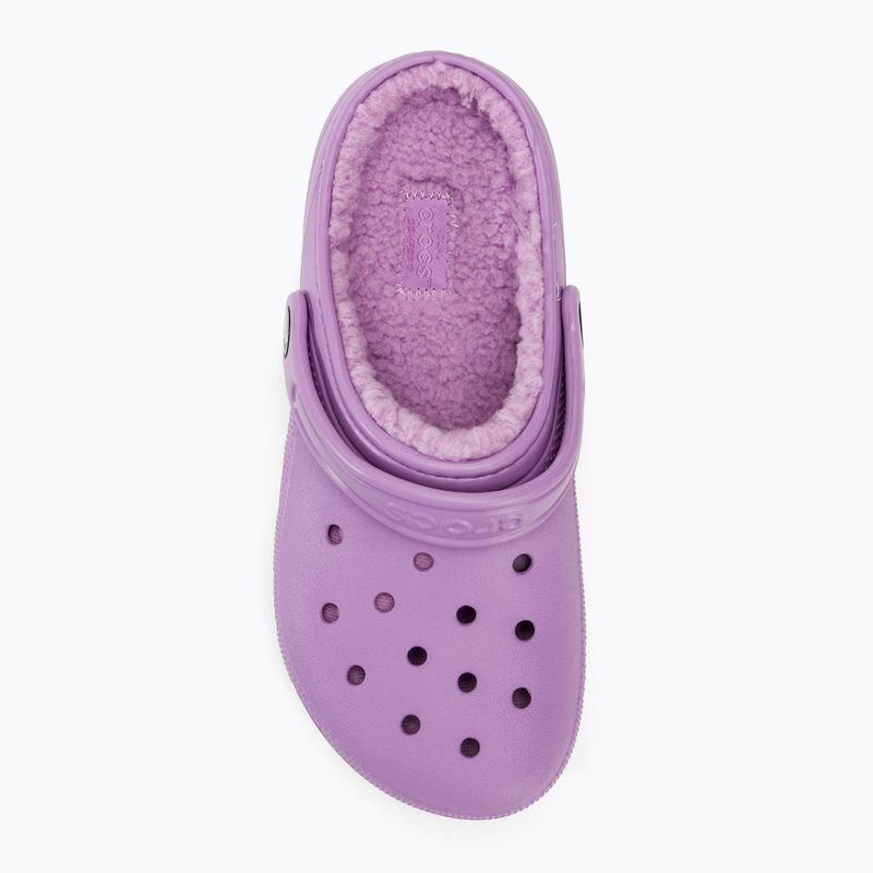 Klapki Crocs Classic Lined Clog Kids orchid 6