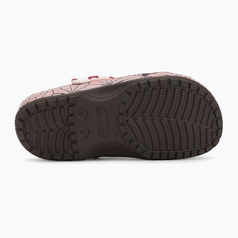 Klapki Crocs Classic Demon Slayer espresso 5
