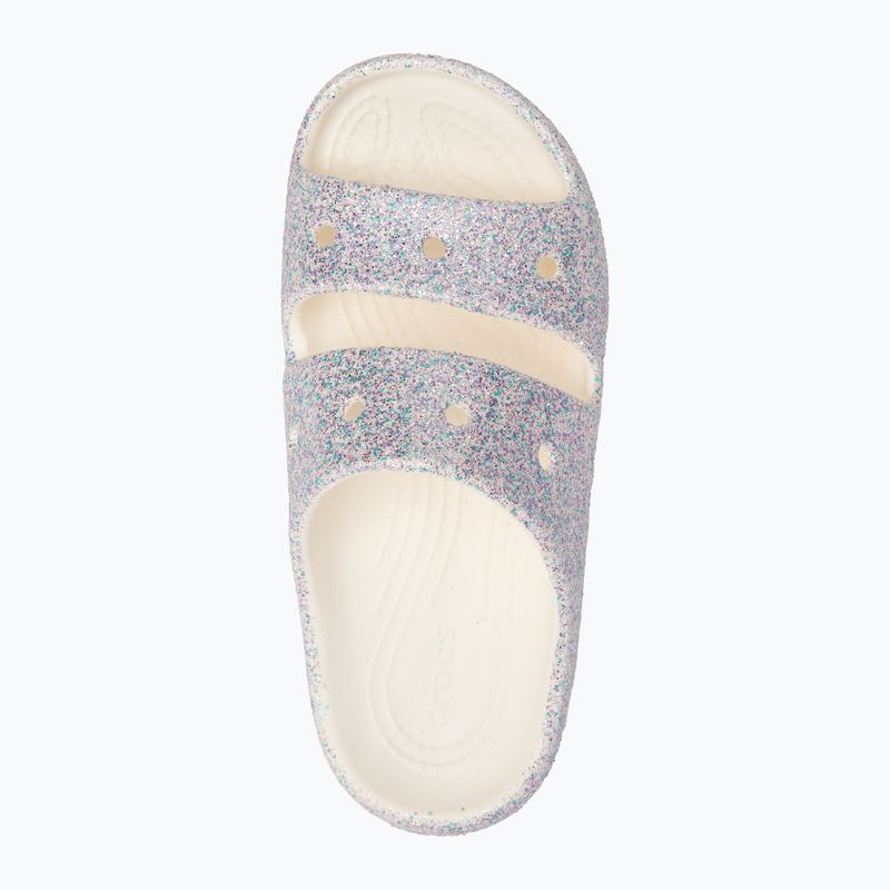 Klapki dziecięce Crocs Classic Glitter V2 Kids mystic glitter 5