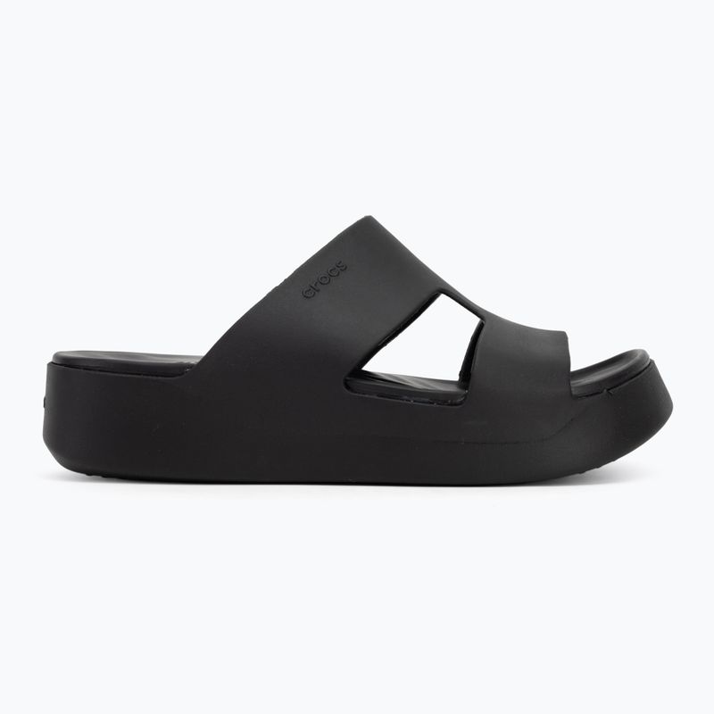 Klapki damskie Crocs Gateway Platform H-Strap black 2