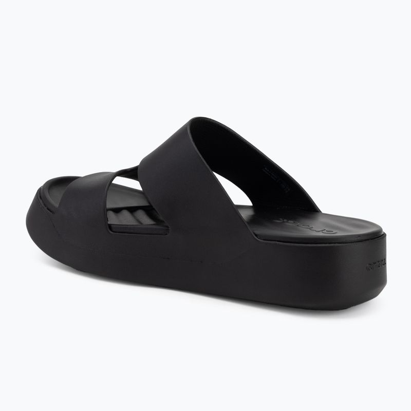 Klapki damskie Crocs Gateway Platform H-Strap black 3
