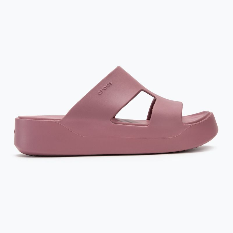 Klapki damskie Crocs Gateway Platform H-Strap cassis 2