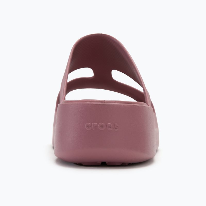 Klapki damskie Crocs Gateway Platform H-Strap cassis 6