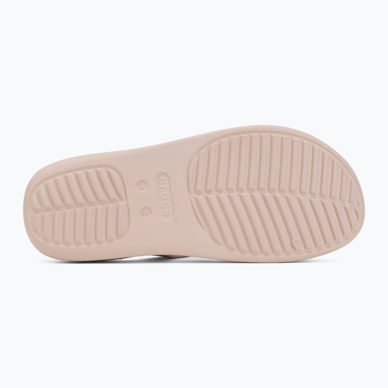Klapki damskie Crocs Getaway Strappy quartz 4