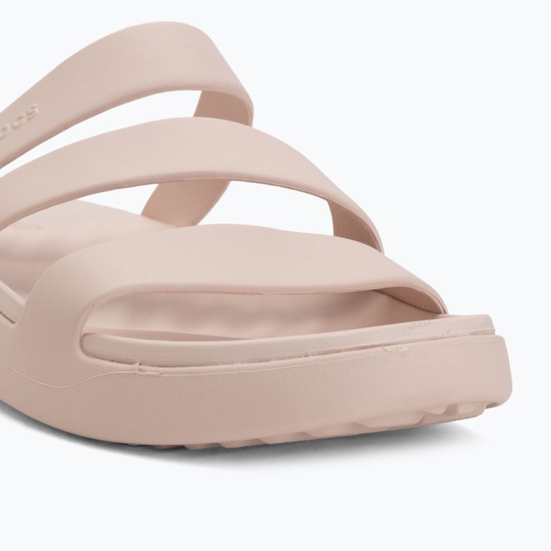 Klapki damskie Crocs Getaway Strappy quartz 7