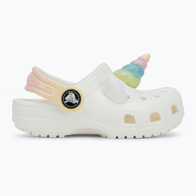 Klapki dziecięce Crocs Classic IAM Rainbow Unicorn CgT chalk 3