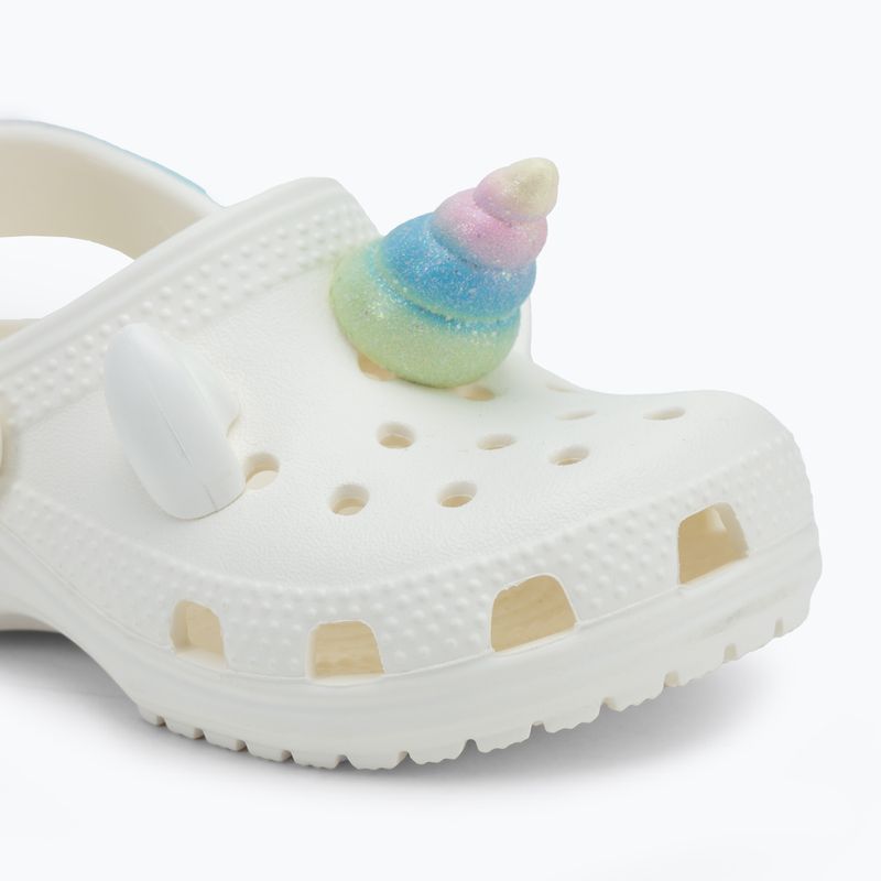Klapki dziecięce Crocs Classic IAM Rainbow Unicorn CgT chalk 8