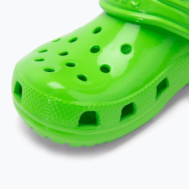 Klapki dziecięce Crocs Classic Neon Highlighter Clog Kids green slime 8