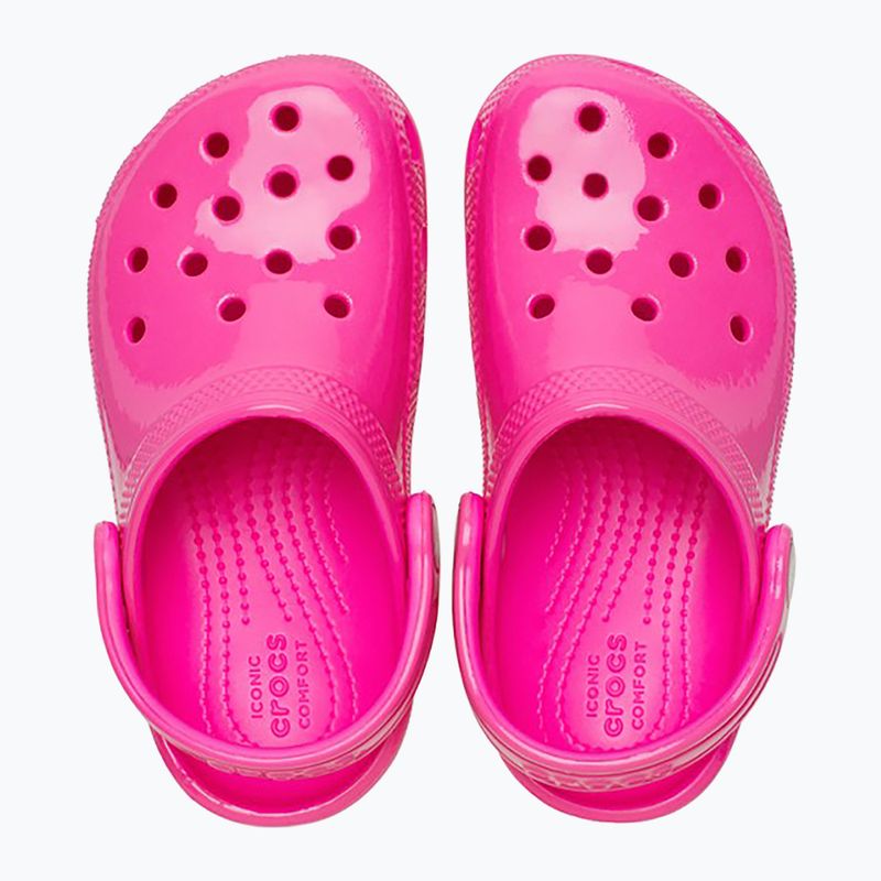 Klapki dziecięce Crocs Classic Neon Highlighter Clog pink crush 13