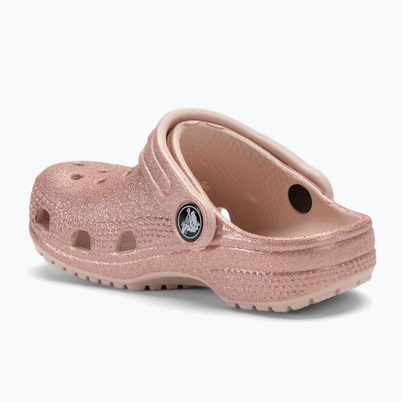 Klapki dziecięce Crocs Classic Glitter Clog Toddler quartz glitter 4