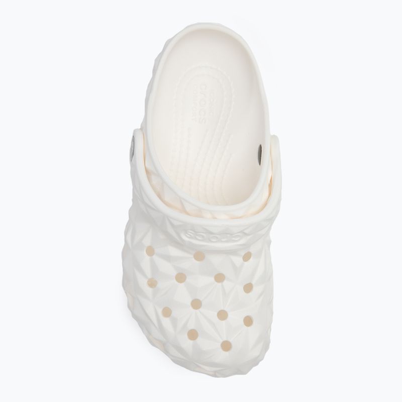 Klapki dziecięce Crocs Classic Geometric Clog Kids white 6