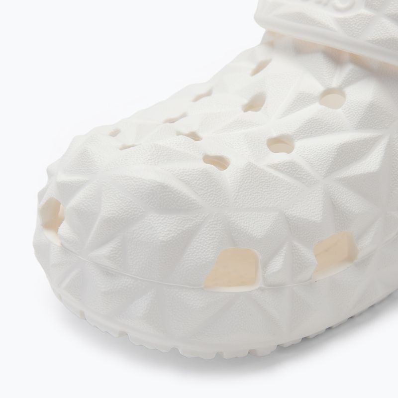 Klapki dziecięce Crocs Classic Geometric Clog Kids white 8