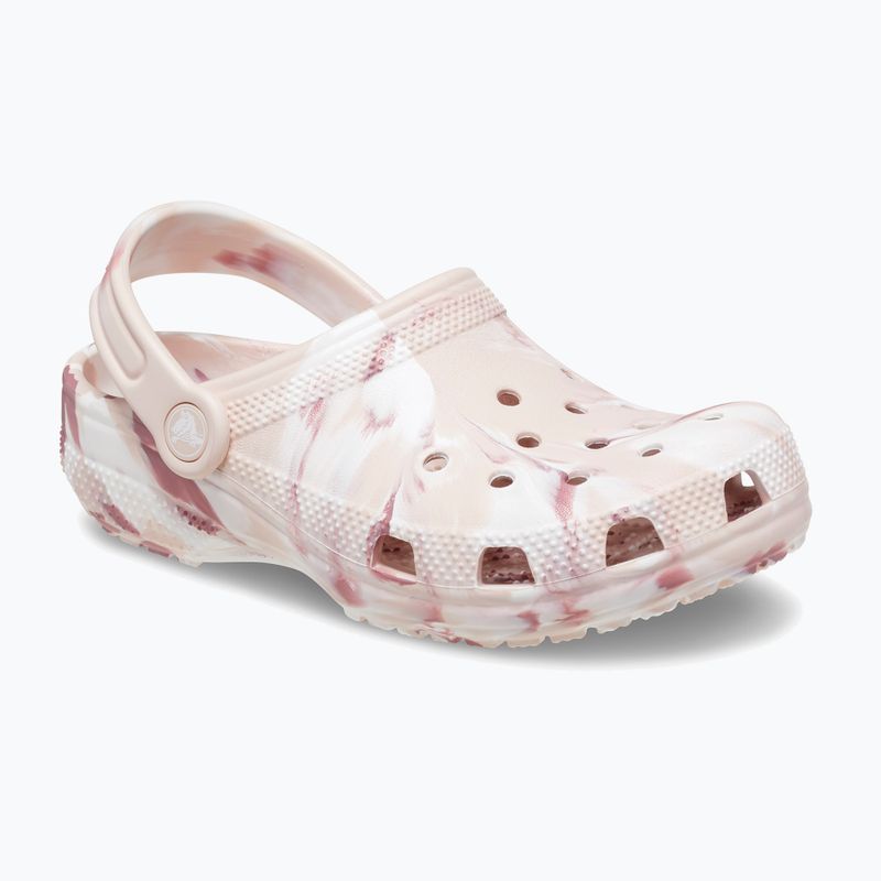 Klapki dziecięce Crocs Classic Marbled Clog Kids quartz/multi 9