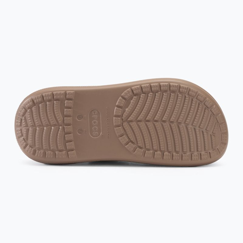 Klapki Crocs Classic Crush Clog latte 5
