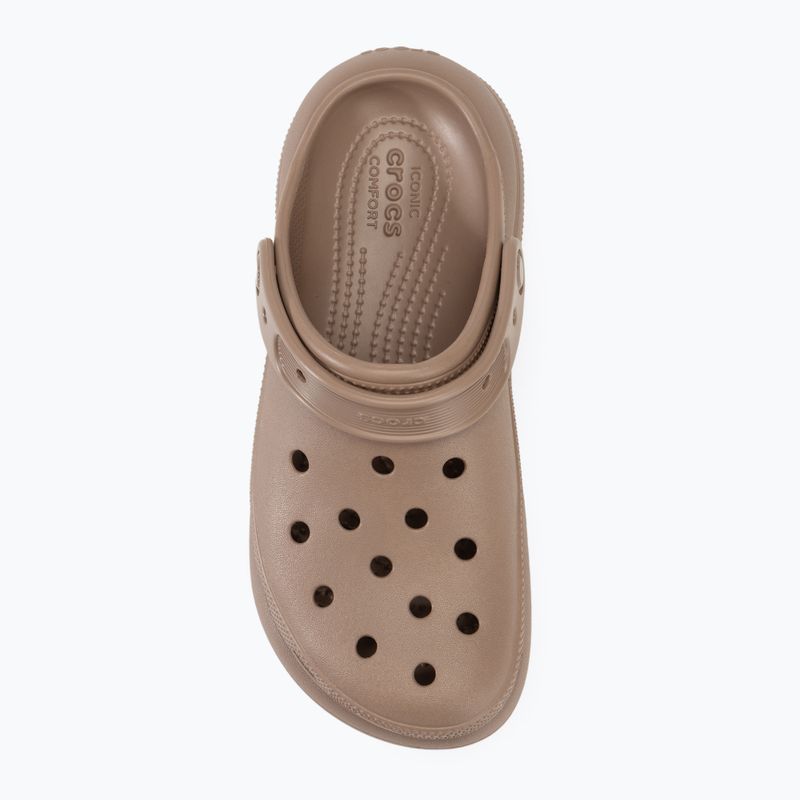 Klapki Crocs Classic Crush Clog latte 6