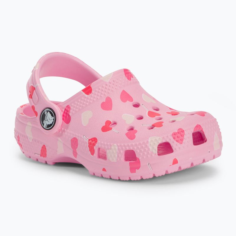 Klapki dziecięce Crocs VDay Clog Toddler flamingo 2