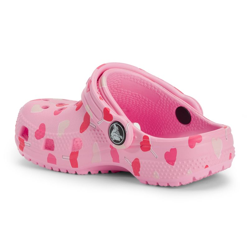 Klapki dziecięce Crocs VDay Clog Toddler flamingo 4