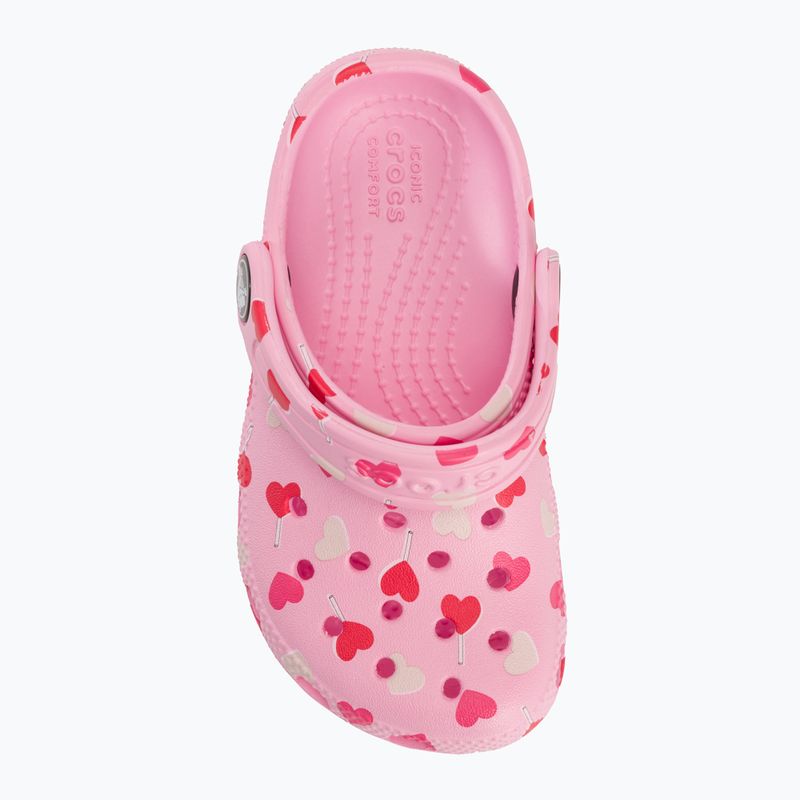 Klapki dziecięce Crocs VDay Clog Toddler flamingo 6