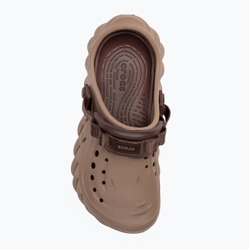 Klapki Crocs Echo Clog latte 6