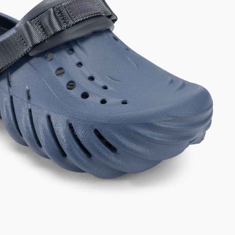 Klapki Crocs Echo Clog bijou blue 8