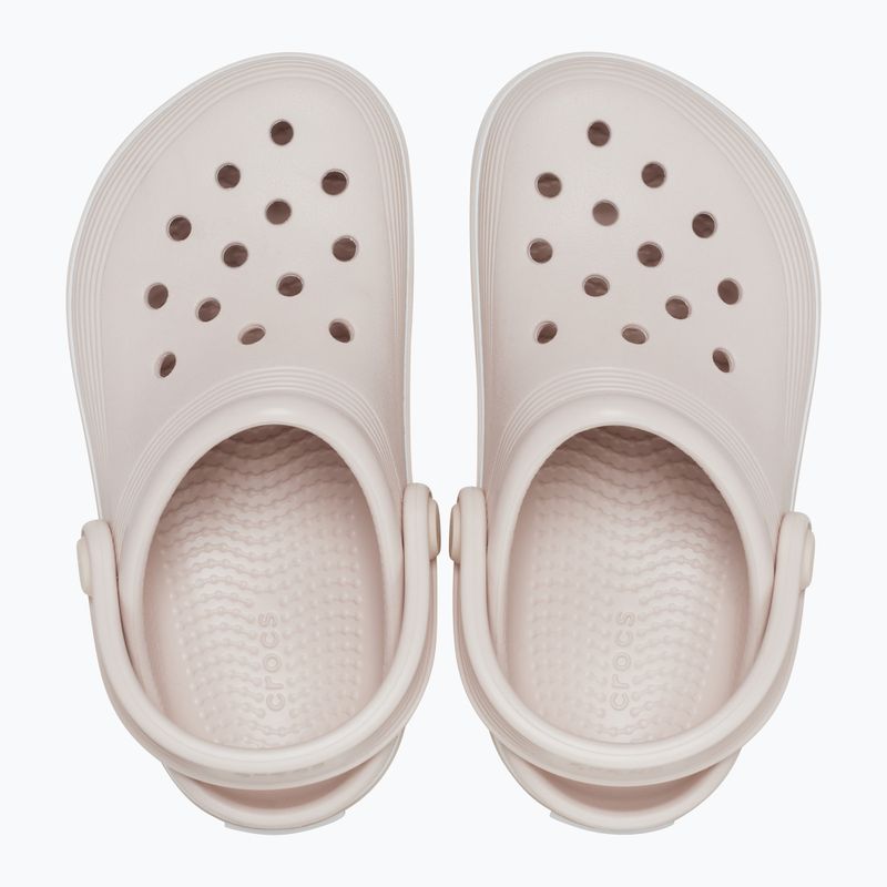 Klapki dziecięce Crocs Crocband Clean Off Court Clog Kids quartz 12