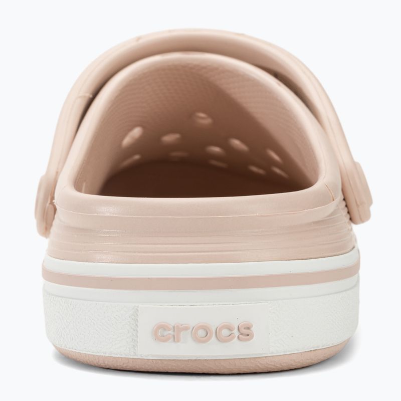 Klapki dziecięce Crocs Crocband Clean Off Court Clog Kids quartz 7