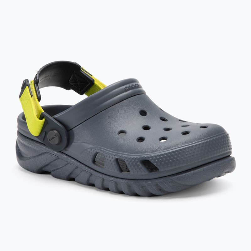 Klapki dziecięce Crocs Duet Max II Clog Kids storm 2