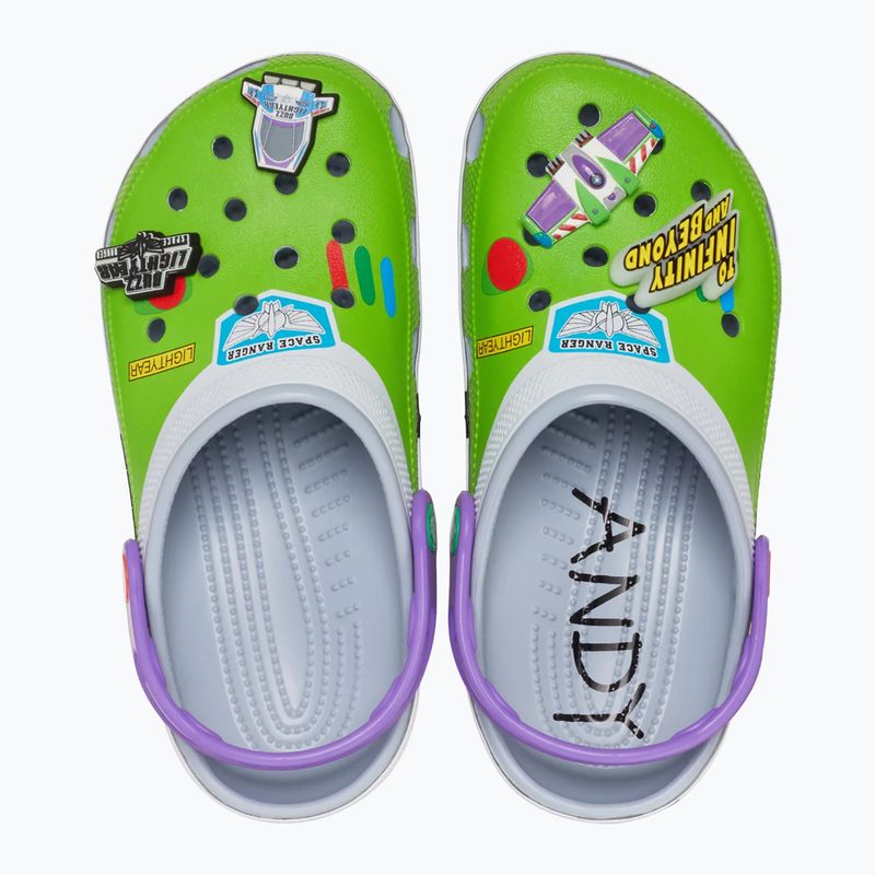 Klapki Crocs Toy Story Buzz Classic blue grey 4