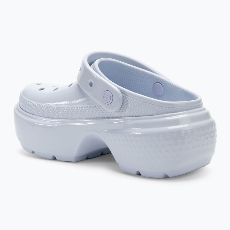 Klapki damskie Crocs Stomp High Shine Clog dreamscape 4