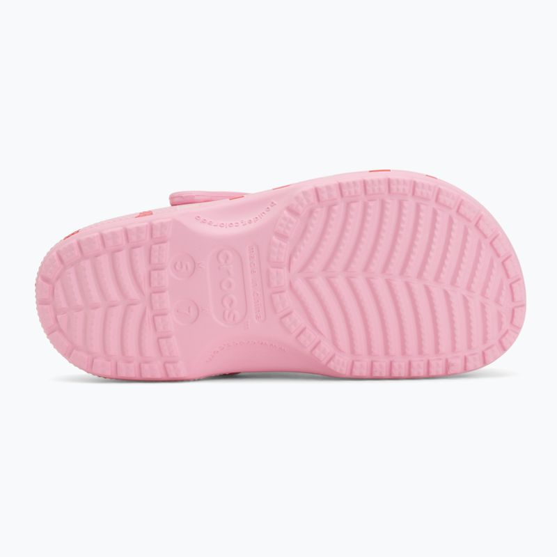 Klapki Crocs Classic Valentines Day Clog flamingo 5