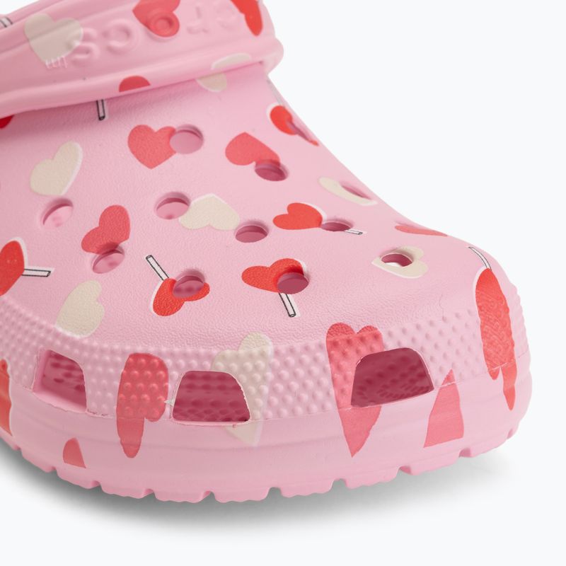 Klapki Crocs Classic Valentines Day Clog flamingo 8