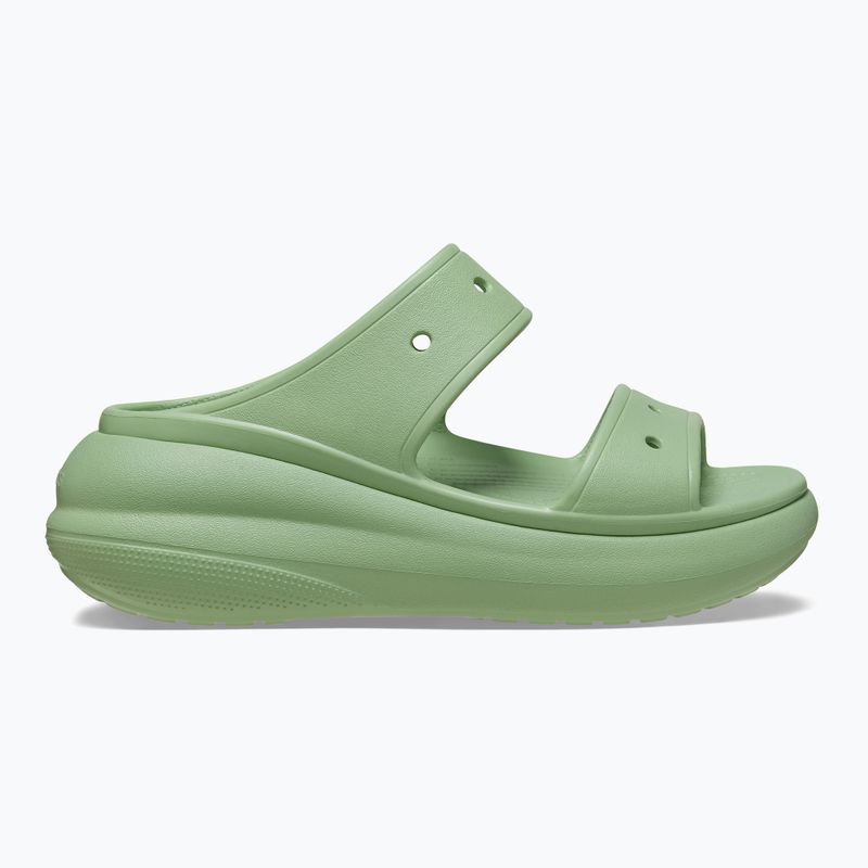 Klapki damskie Crocs Classic Crush Sandal fair green 9