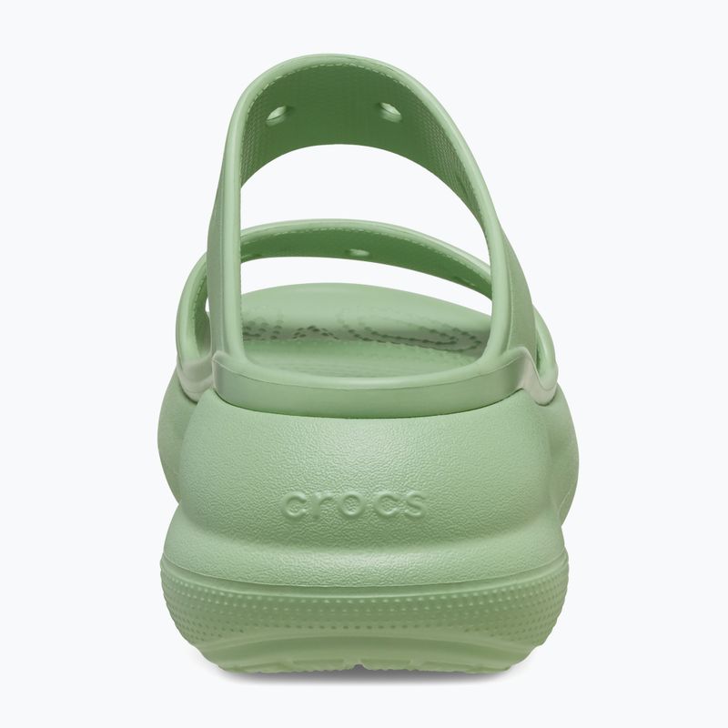 Klapki damskie Crocs Classic Crush Sandal fair green 10