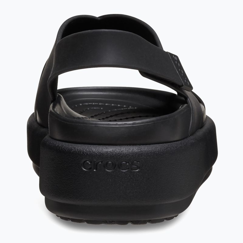 Sandały damskie Crocs Brooklyn Luxe Cross Strap black 10