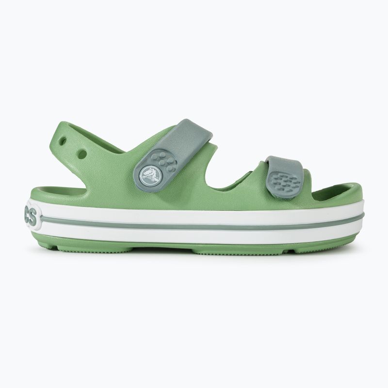 Sandały dziecięce Crocs Crocband Cruiser Kids fair green/dusty green 2