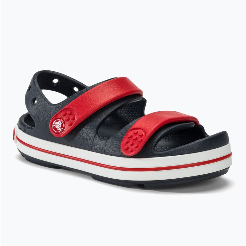 Sandały dziecięce Crocs Crocband Cruiser Kids navy/varsity red