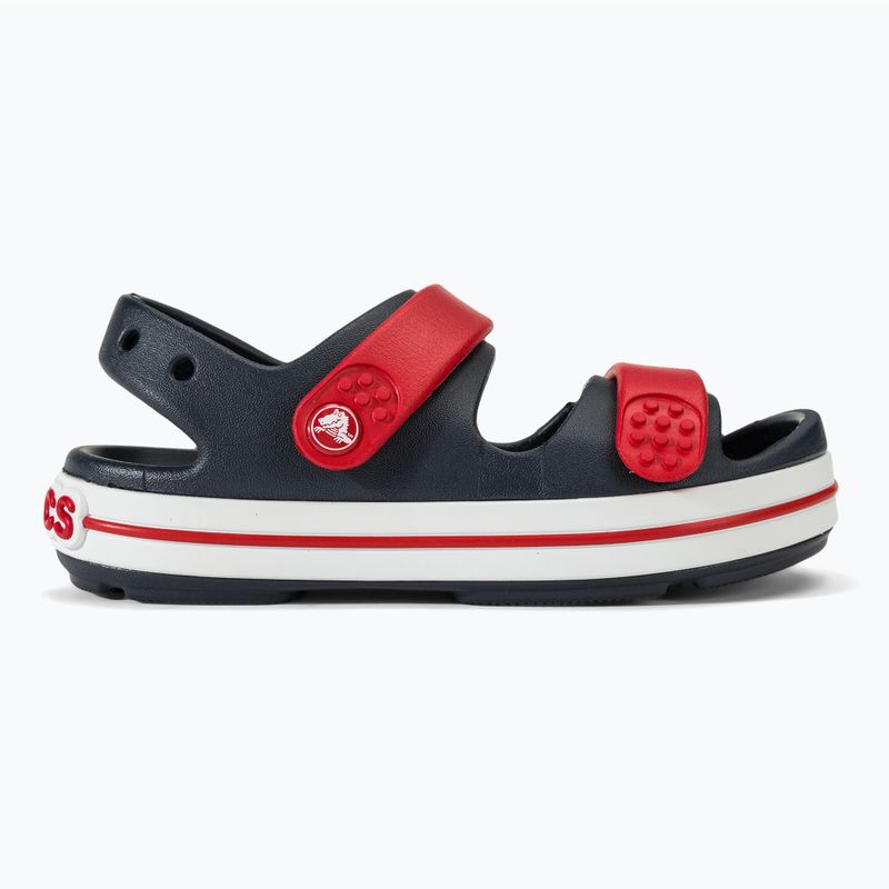 Sandały dziecięce Crocs Crocband Cruiser Kids navy/varsity red 2