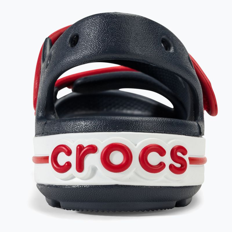 Sandały dziecięce Crocs Crocband Cruiser Kids navy/varsity red 6