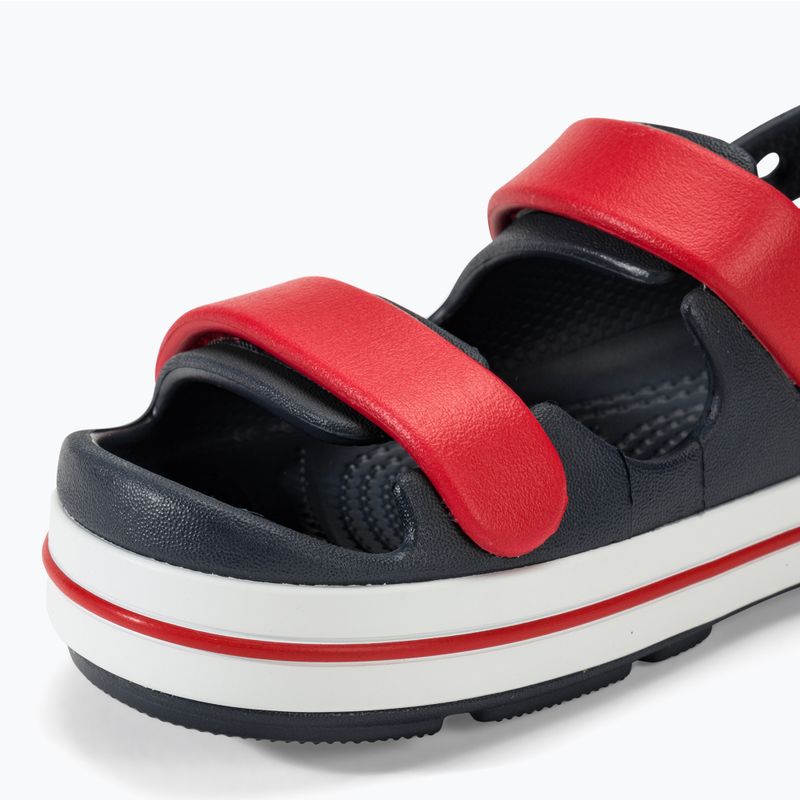 Sandały dziecięce Crocs Crocband Cruiser Kids navy/varsity red 7