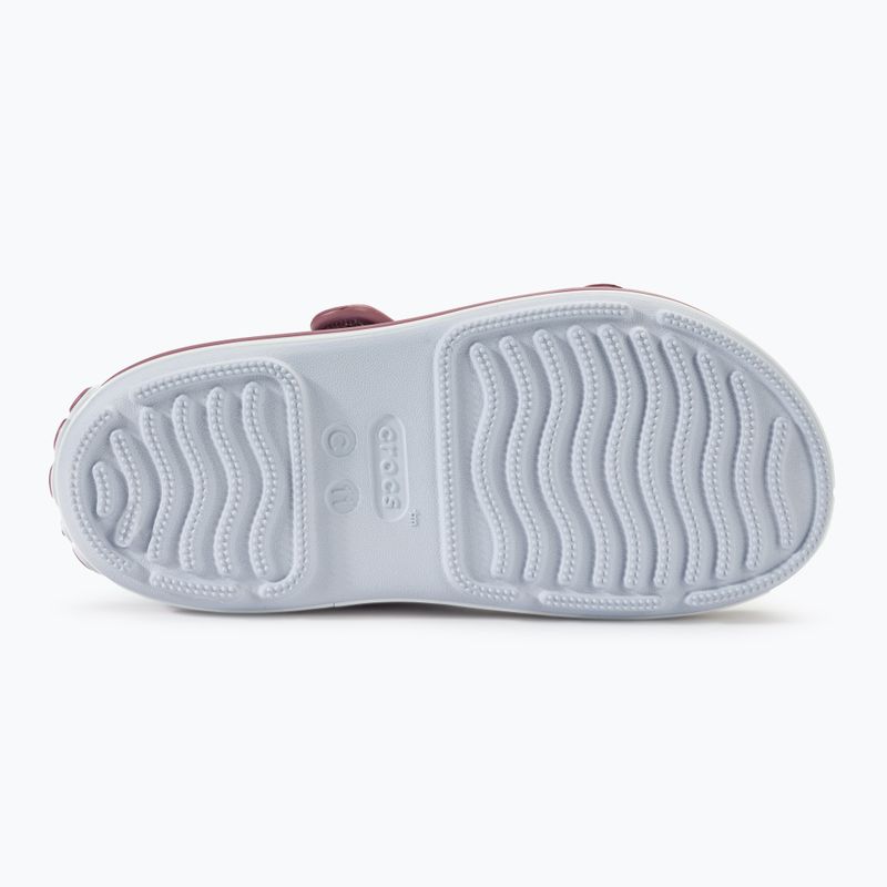 Sandały dziecięce Crocs Crocband Cruiser Kids dreamscape/cassis 4