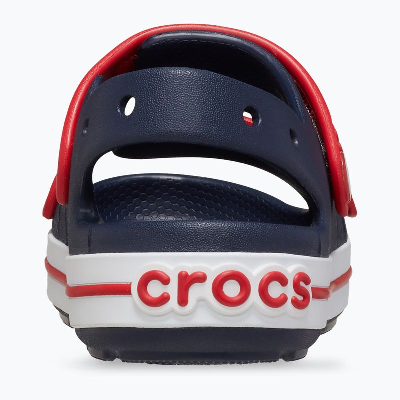 Sandały dziecięce Crocs Crocband Cruiser Toddler navy/varsity red 12