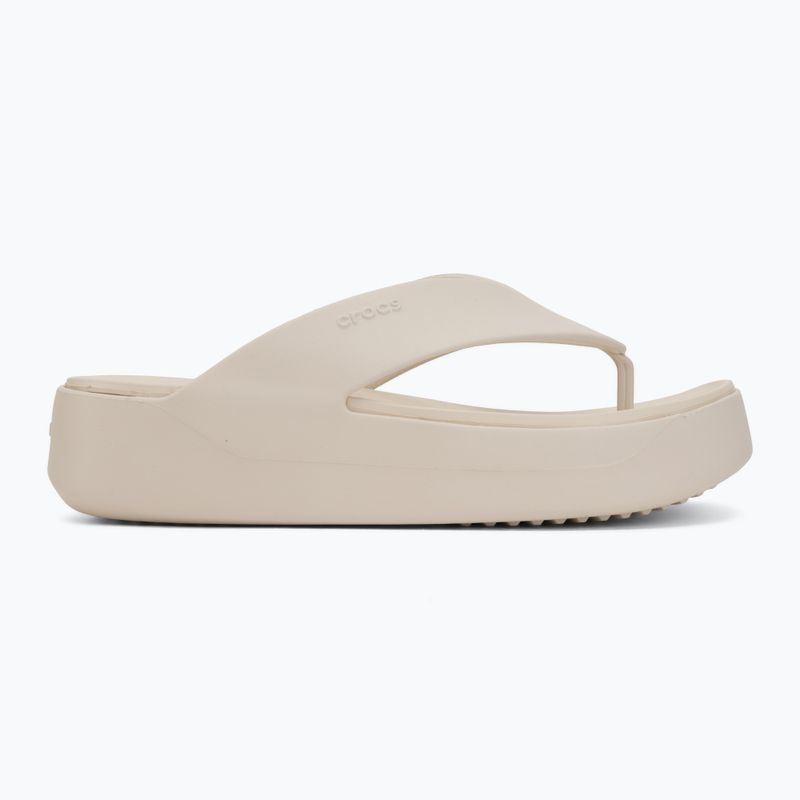 Japonki damskie Crocs Gateway Platform stucco 2