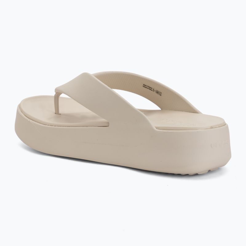 Japonki damskie Crocs Gateway Platform stucco 3