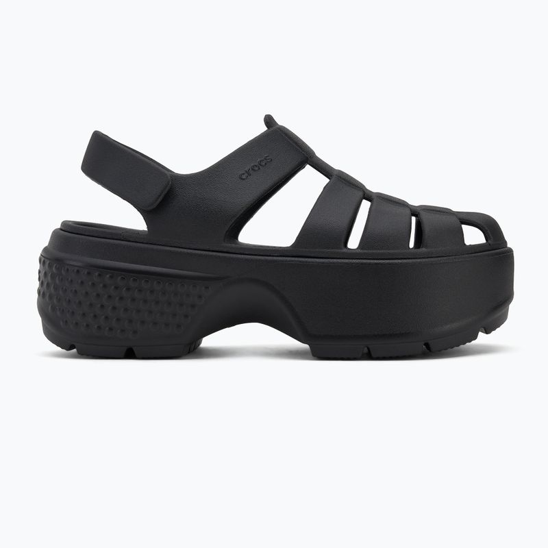 Sandały damskie Crocs Stomp Fisherman Sandal black 2